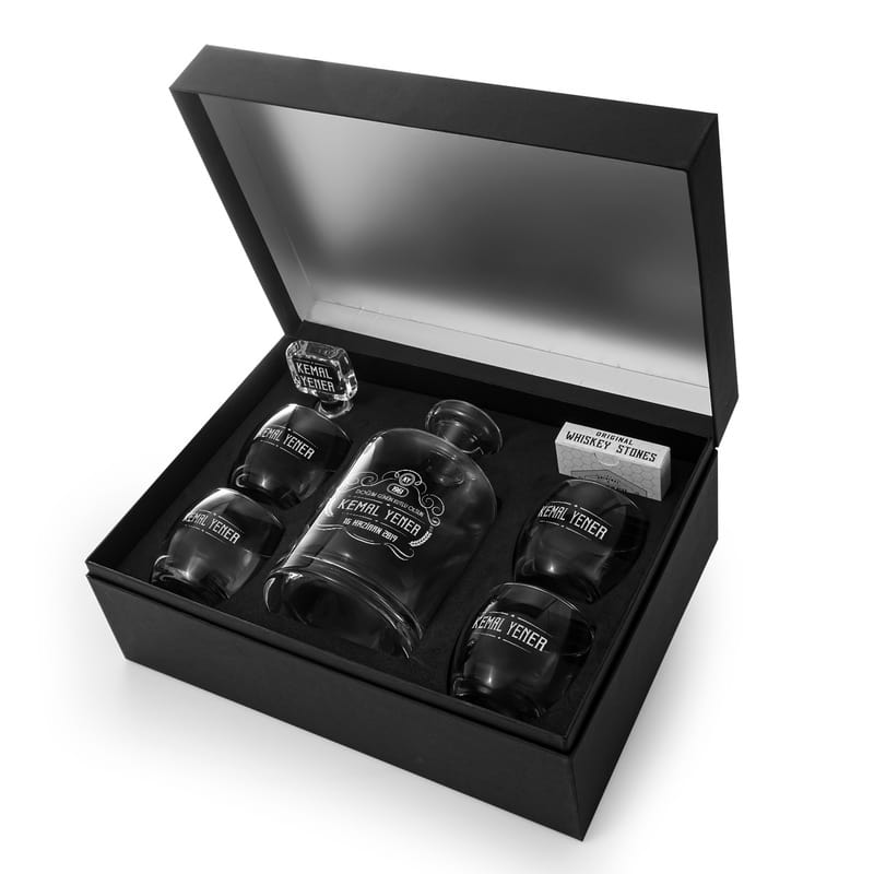 Doğum Günü Hediyesi Premium Kutulu Louisville Viski Seti