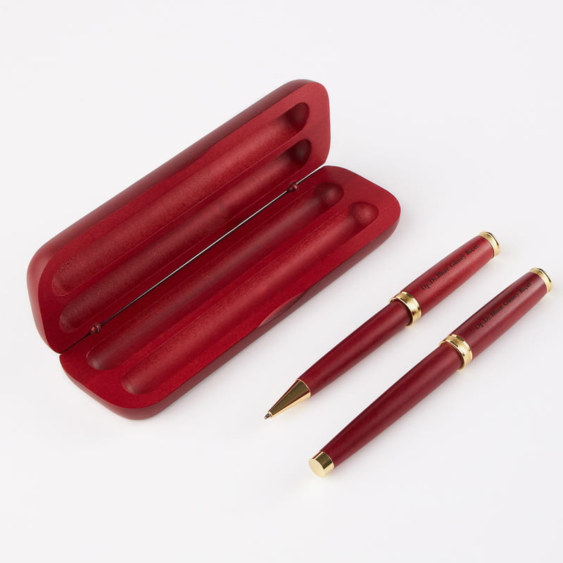 Doktorlara Özel Ahşap Kalem Seti