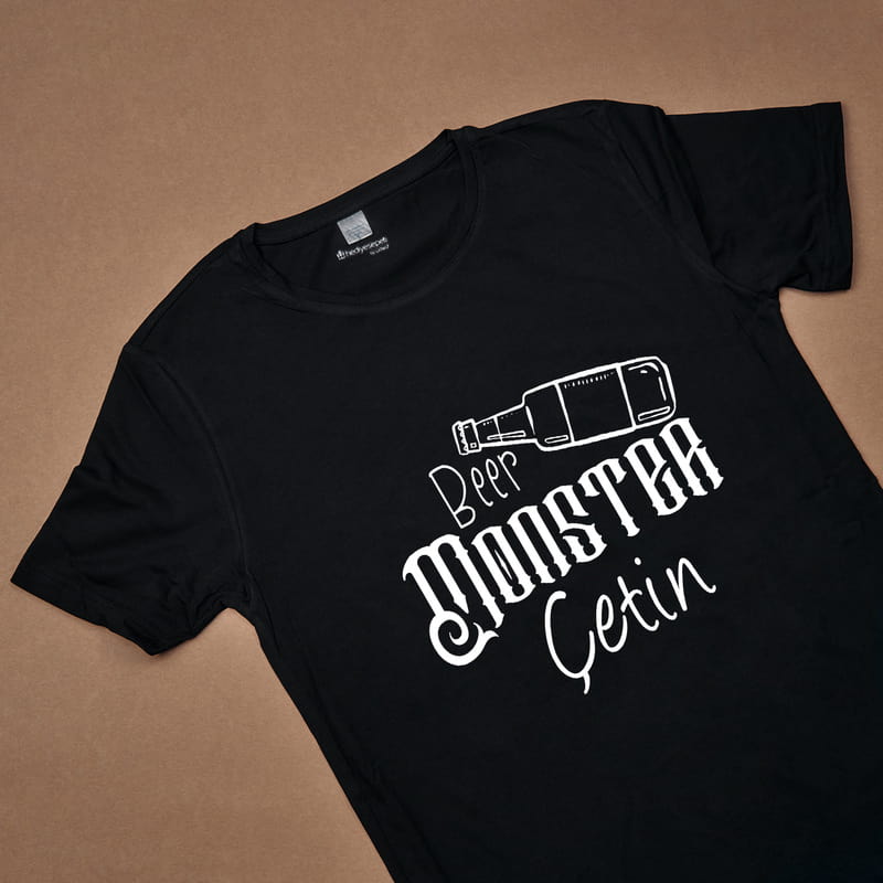 Esprili Baba Tişört ve Bebek Çıtçıtlı Badi Kombini - %100 Pamuklu Kumaş