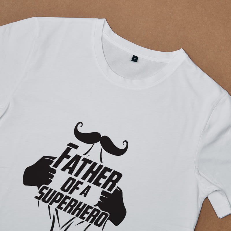 Esprili Babalar Günü Hediyesi Baba Oğul Kombini Tişört Body - %100 Pamuklu Kumaş