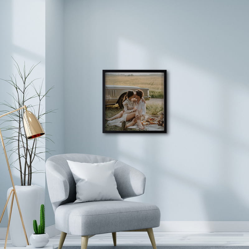 Fotoğraf Baskılı Dekoratif Çerçeve - 32 x 32