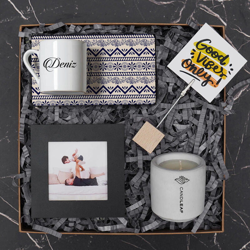 Good Vibes Only Fotoğraflı Hediye Kutusu 