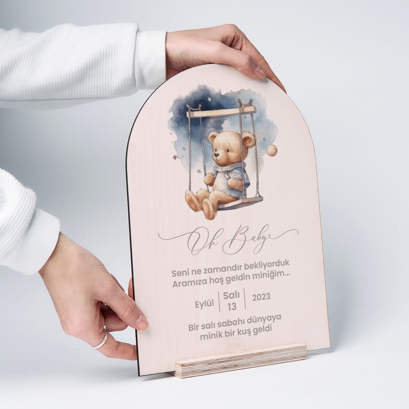 Hoş Geldin Bebek Hediyesi Hatıra Standı