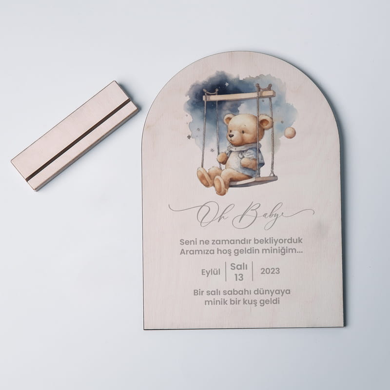 Hoş Geldin Bebek Hediyesi Hatıra Standı