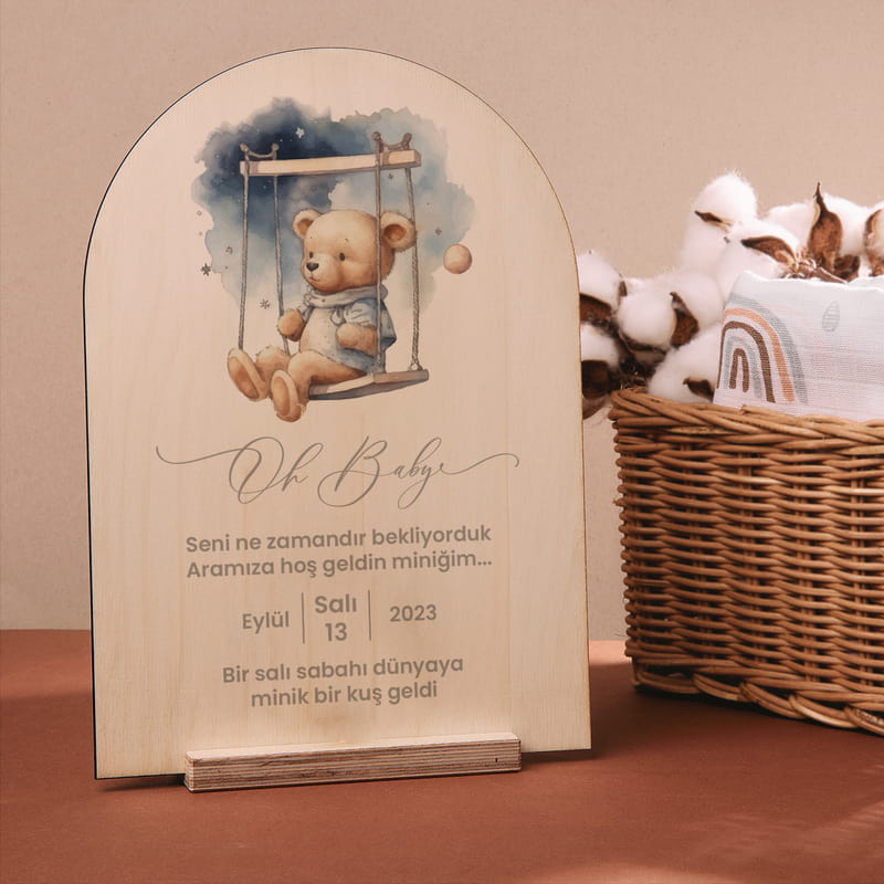 Hoş Geldin Bebek Hediyesi Hatıra Standı