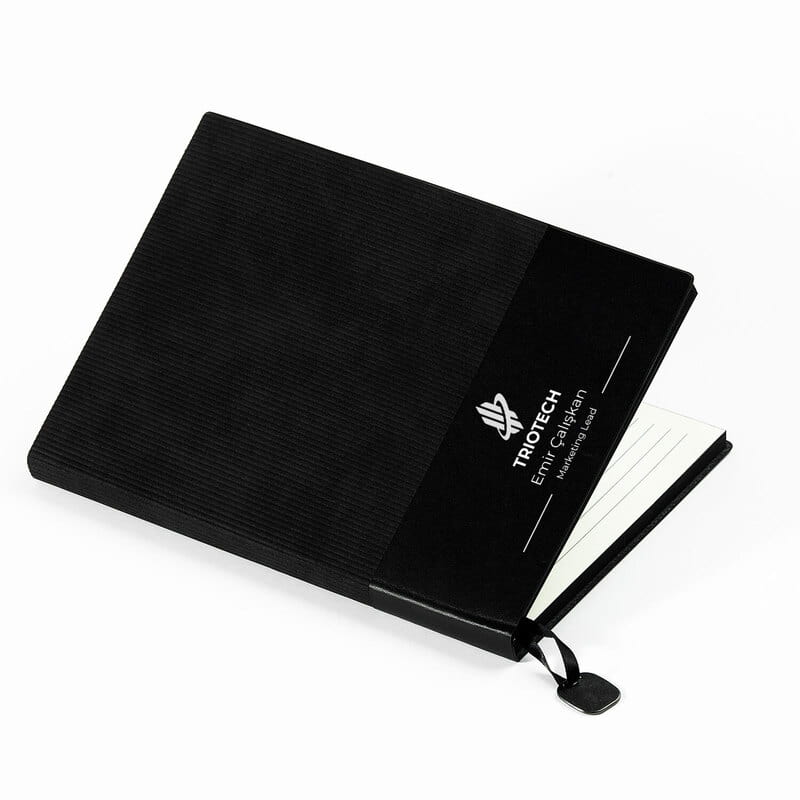 İsim ve Unvan Özelleştirmeli Logo Baskılı Defter