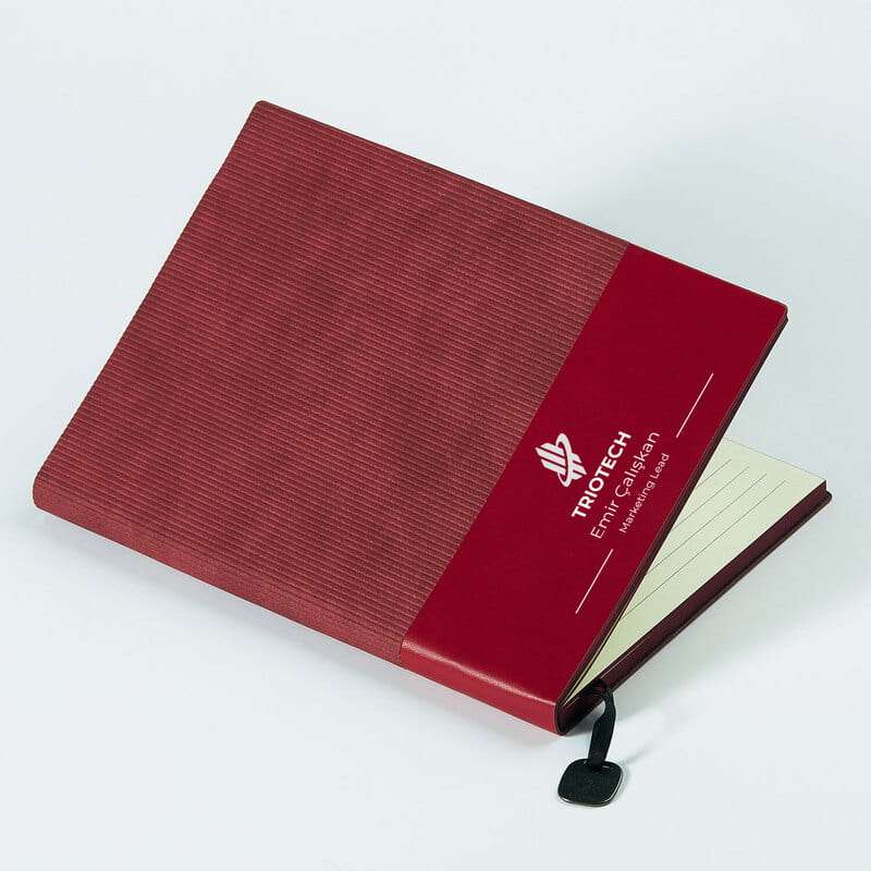İsim ve Unvan Özelleştirmeli Logo Baskılı Defter