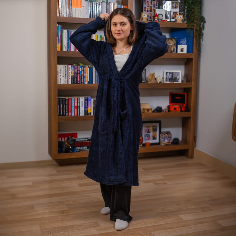 Kapüşonlu Giyilebilir Wellsoft Battaniye