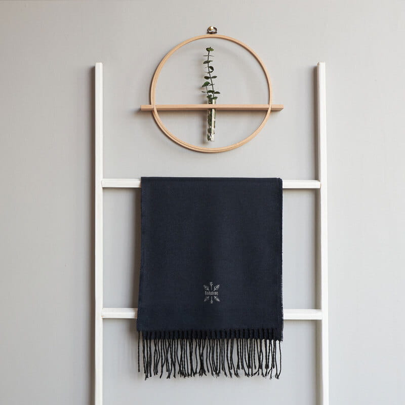 Kar Tanesi İsim Özelleştirmeli Erkek Atkı