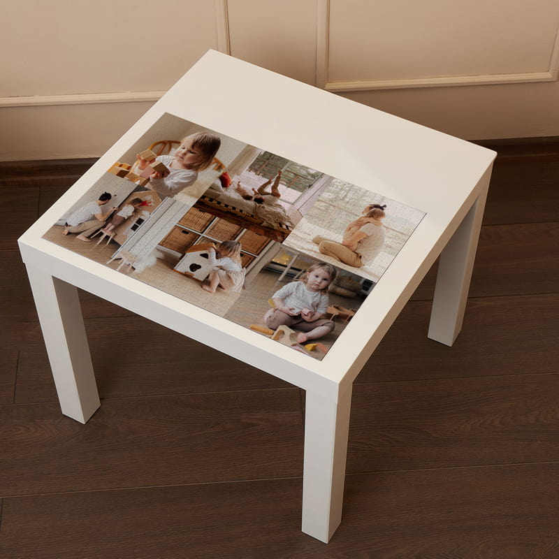 Kişiye Özel 6'lı Kolaj 500 Parça Puzzle