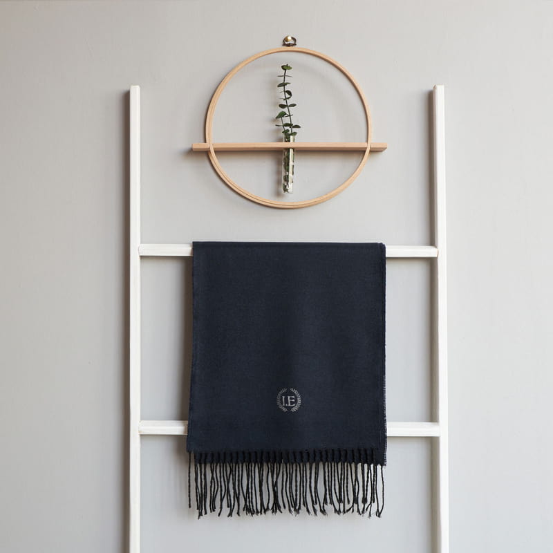 Kişiye Özel Arma Harf İşlemeli Erkek Atkı