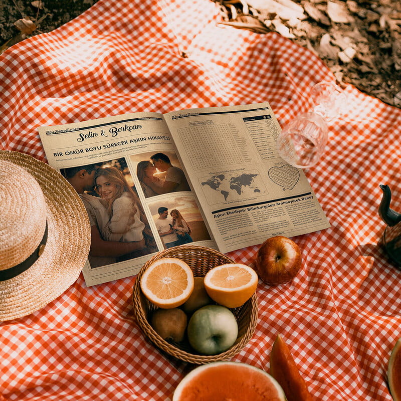 Kişiye Özel Aşk Gazetesi