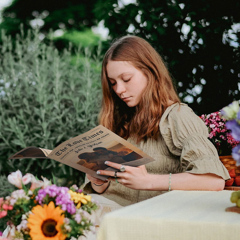 Kişiye Özel Aşk Gazetesi