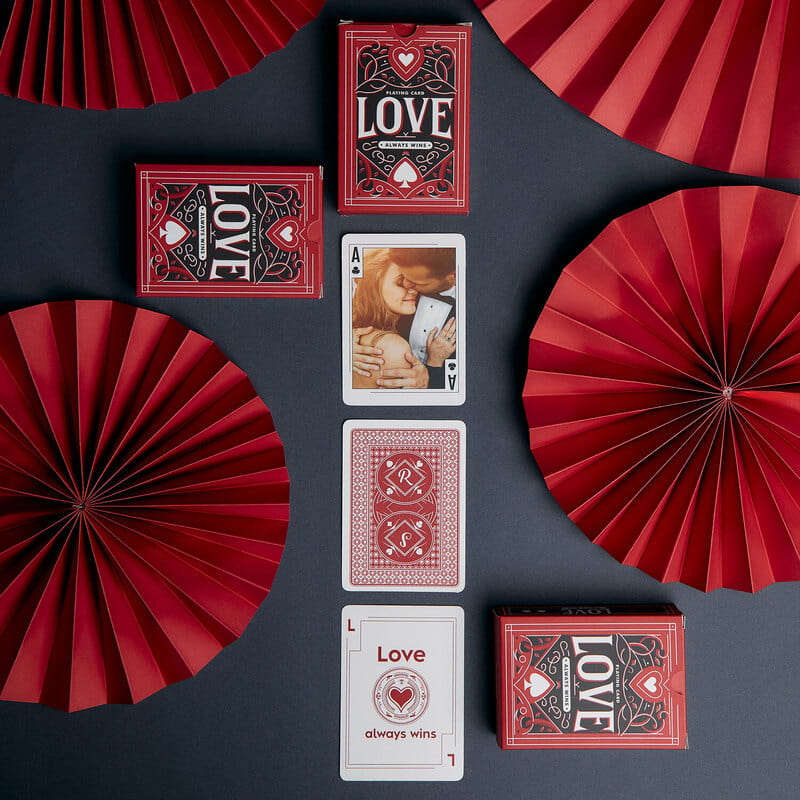 Kişiye Özel Fotoğraflı İskambil Kartları