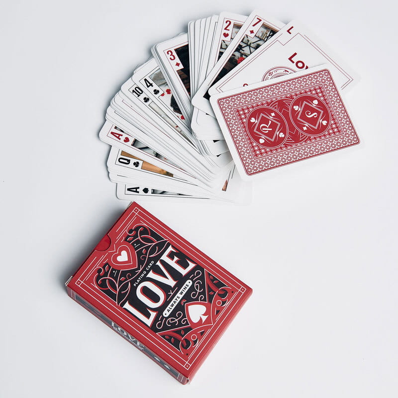 Kişiye Özel Fotoğraflı İskambil Kartları