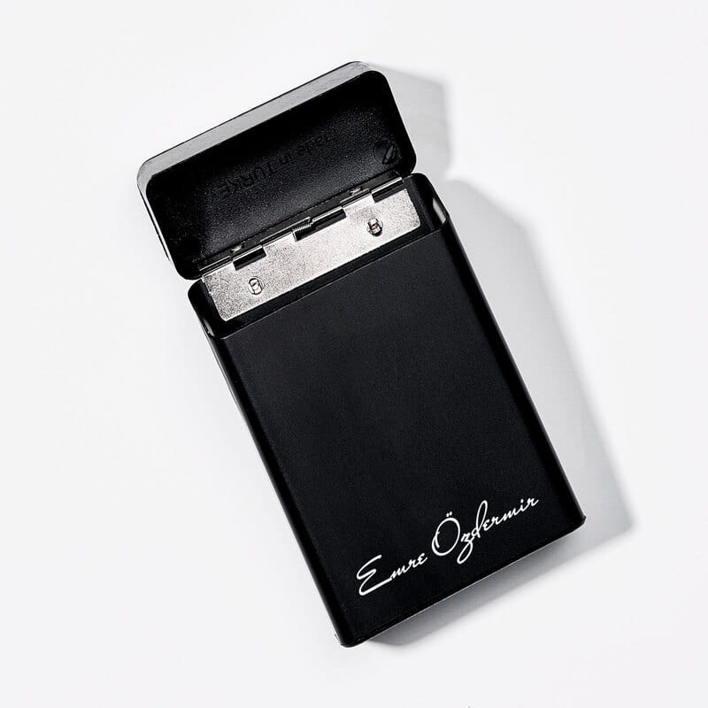 Kişiye Özel İsim Yazılı Metal Sigara Tabakası