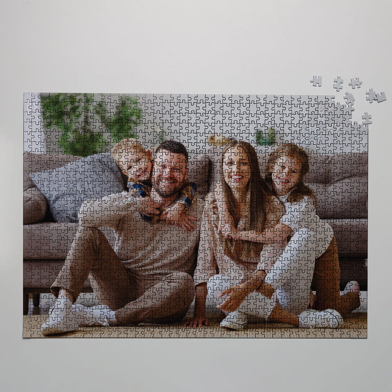 Kişiye Özel Kutulu 1000 Parça Puzzle