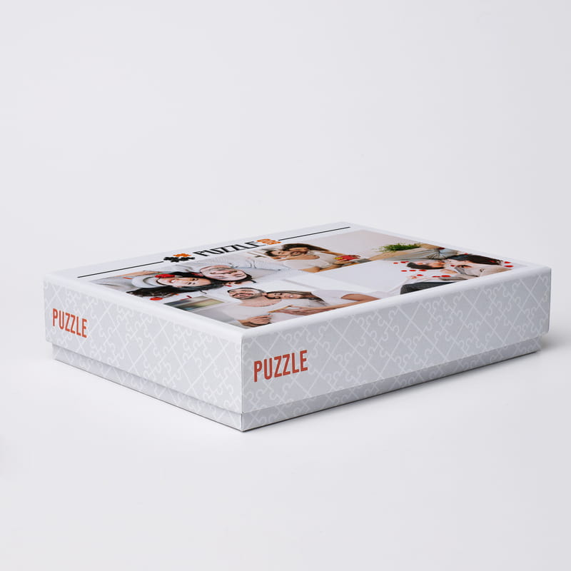 Kişiye Özel Kutulu 4'lü Kolaj 500 Parça Puzzle