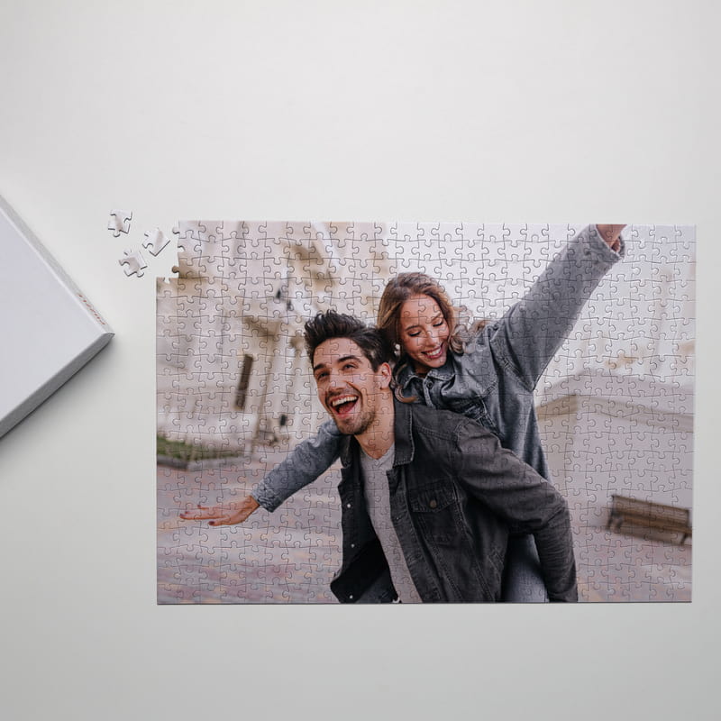 Kişiye Özel Kutulu 500 Parça Puzzle