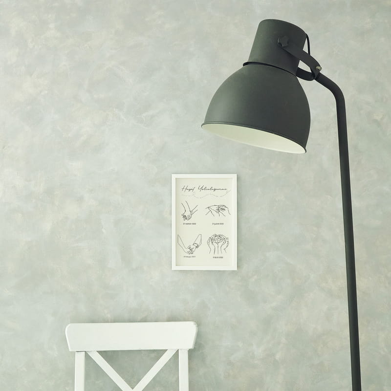 Kişiye Özel Tarihli Hayat Yolculuğumuz Beyaz Fotoğraf Çerçevesi