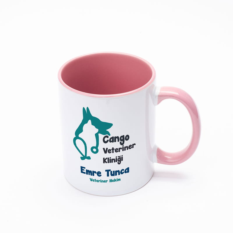 Kişiye Özel Veteriner Temalı Seramik Kupa