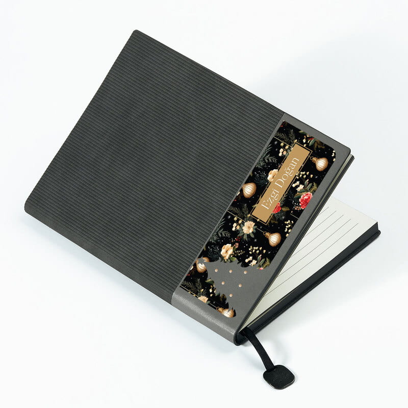 Kişiye Özel Yılbaşı Temalı Defter