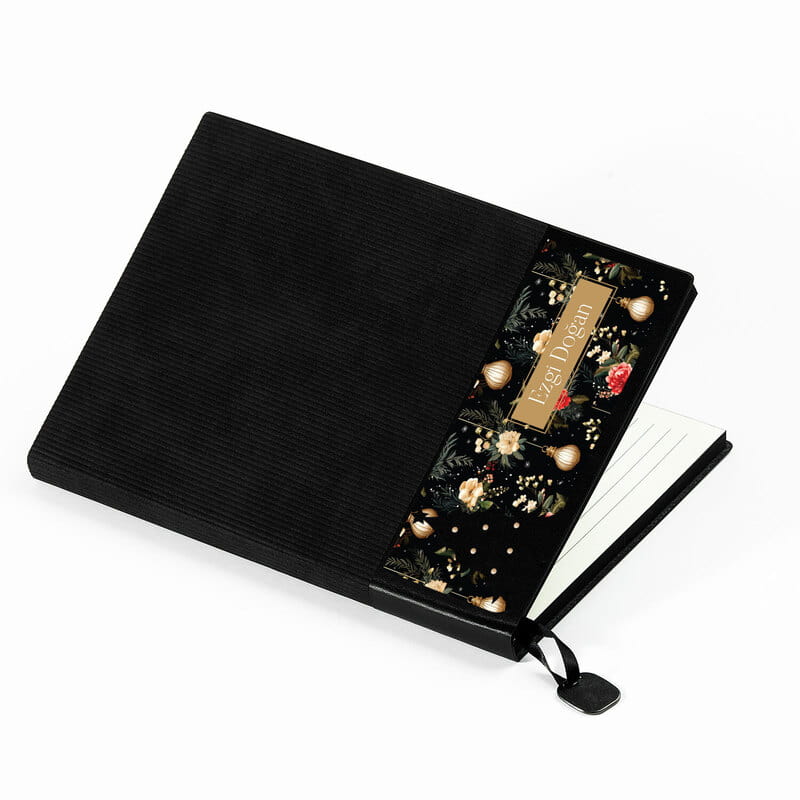 Kişiye Özel Yılbaşı Temalı Defter