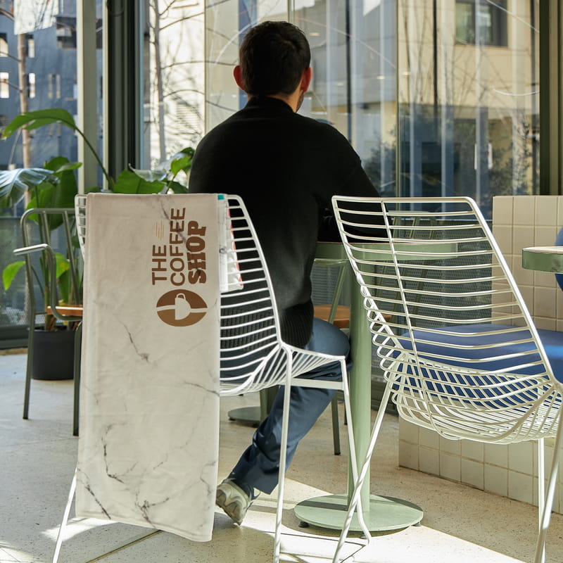 Kurumsal Logo Baskılı Omuz Şalı