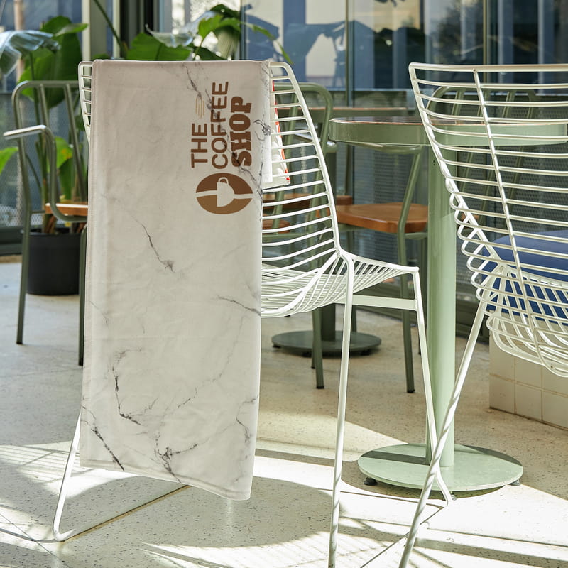 Kurumsal Logo Baskılı Omuz Şalı