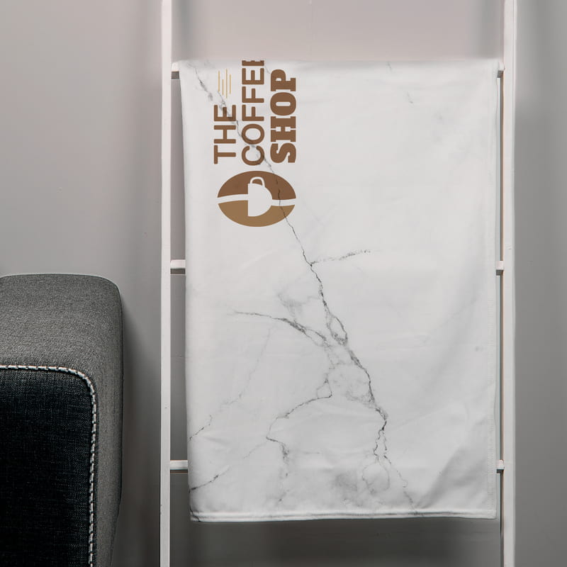 Kurumsal Logo Baskılı Omuz Şalı