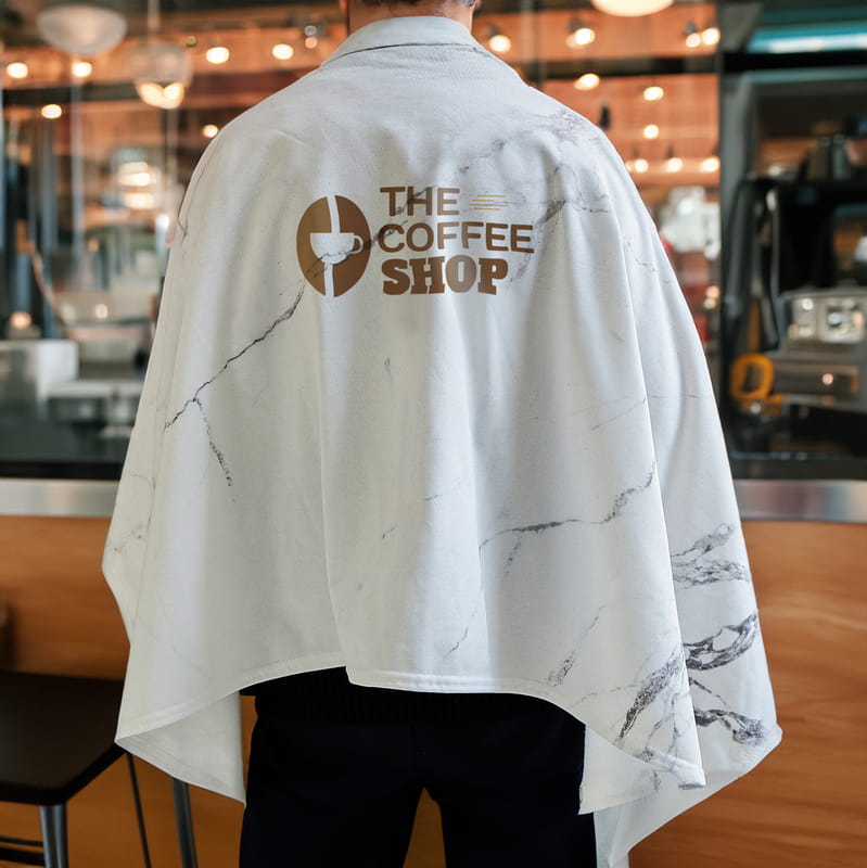 Kurumsal Logo Baskılı Omuz Şalı