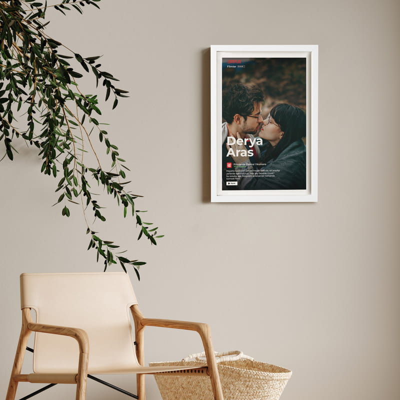 Loveflix Kişiye Özel Fotoğraf Çerçevesi - 20x30