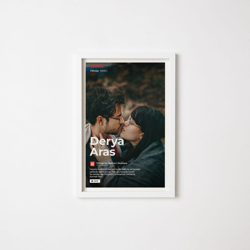 Loveflix Kişiye Özel Fotoğraf Çerçevesi - 20x30