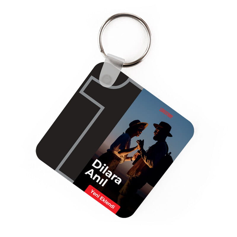 Lovestory Kişiye Özel Ev Anahtarlığı