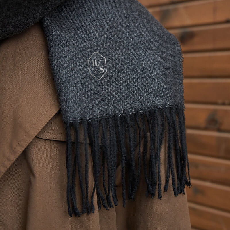 Monogram Kişiye Özel Harf Nakış İşlemeli Atkı