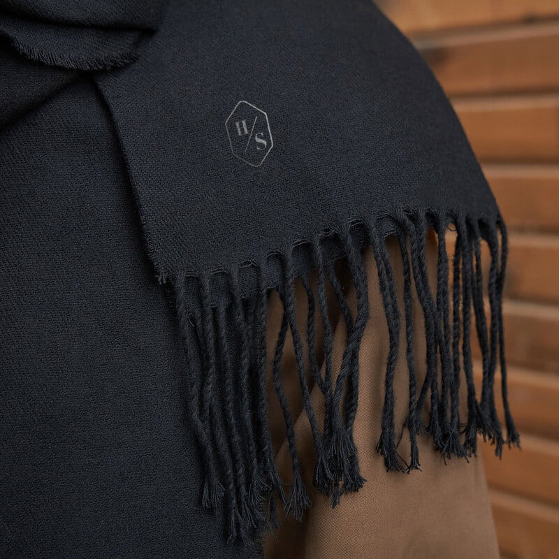 Monogram Kişiye Özel Harf Nakış İşlemeli Atkı