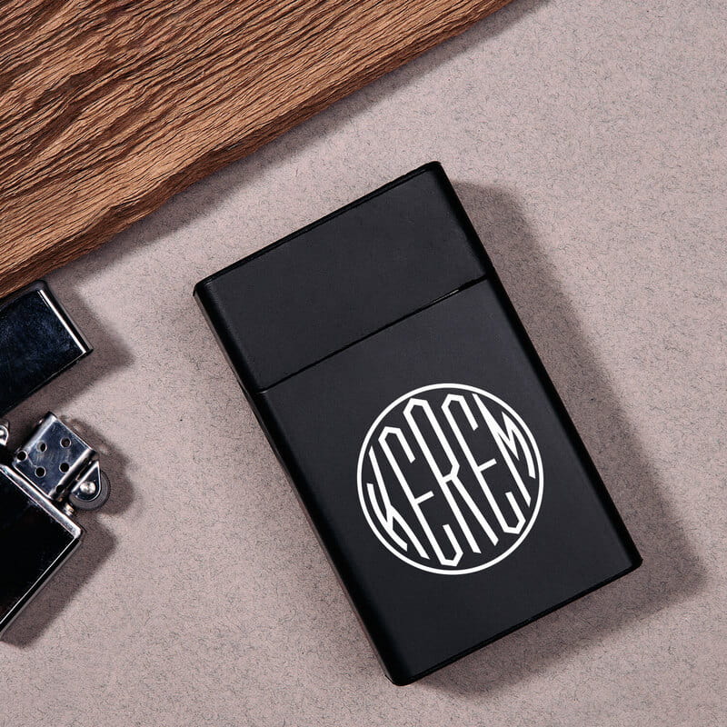 Monogramlı Kişiye Özel Sigara Kutusu