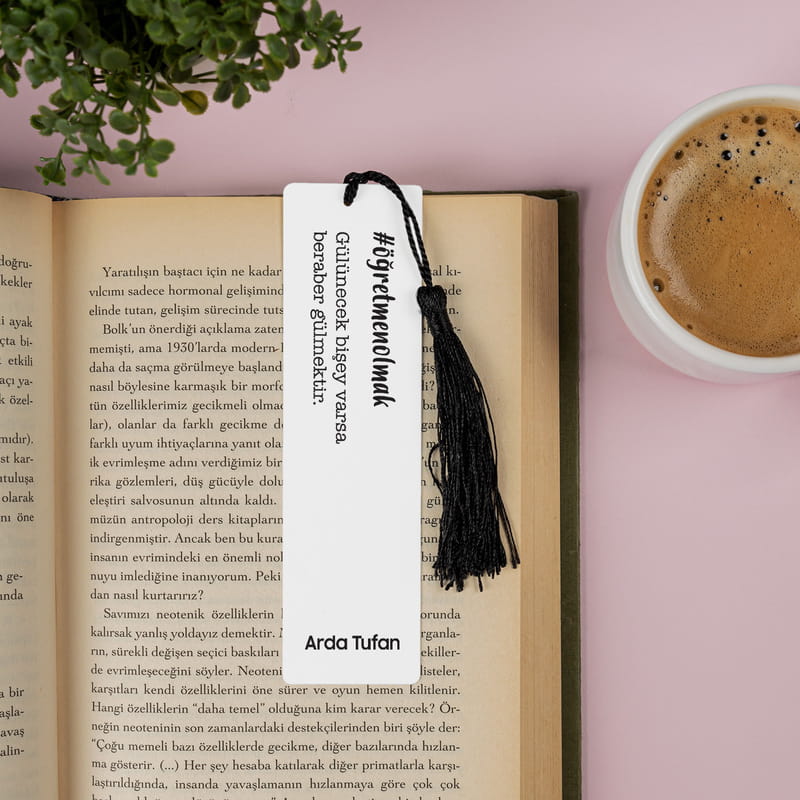 Öğretmen Olmak Kelime Anlamlı Kitap Ayracı