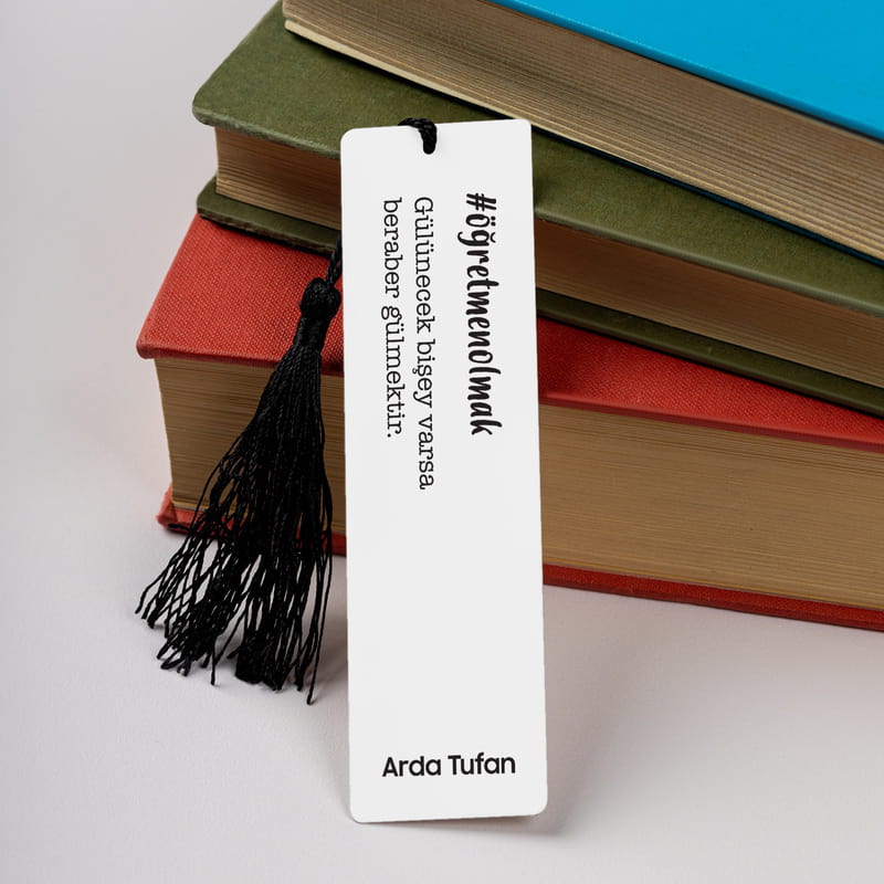 Öğretmen Olmak Kelime Anlamlı Kitap Ayracı