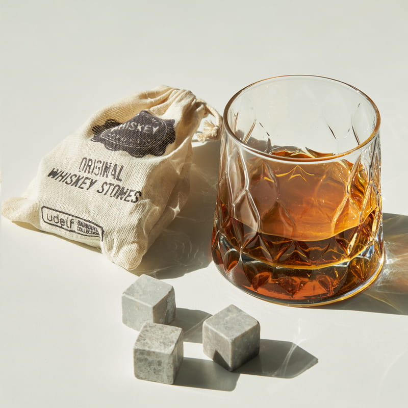 Özel Kutusunda Kristal Desenli Viski Kadeh Seti