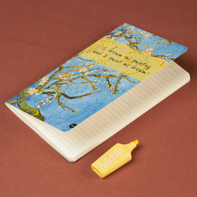 Renkli Kalemler Hediyeli Van Gogh Konseptli Kutu