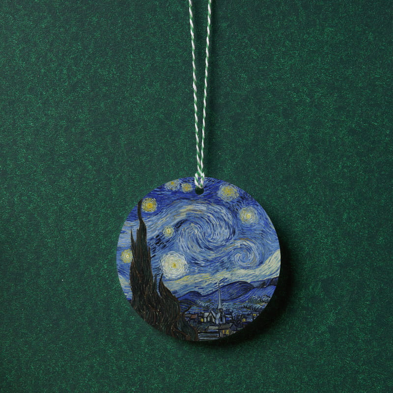 Renkli Kalemler Hediyeli Van Gogh Konseptli Kutu