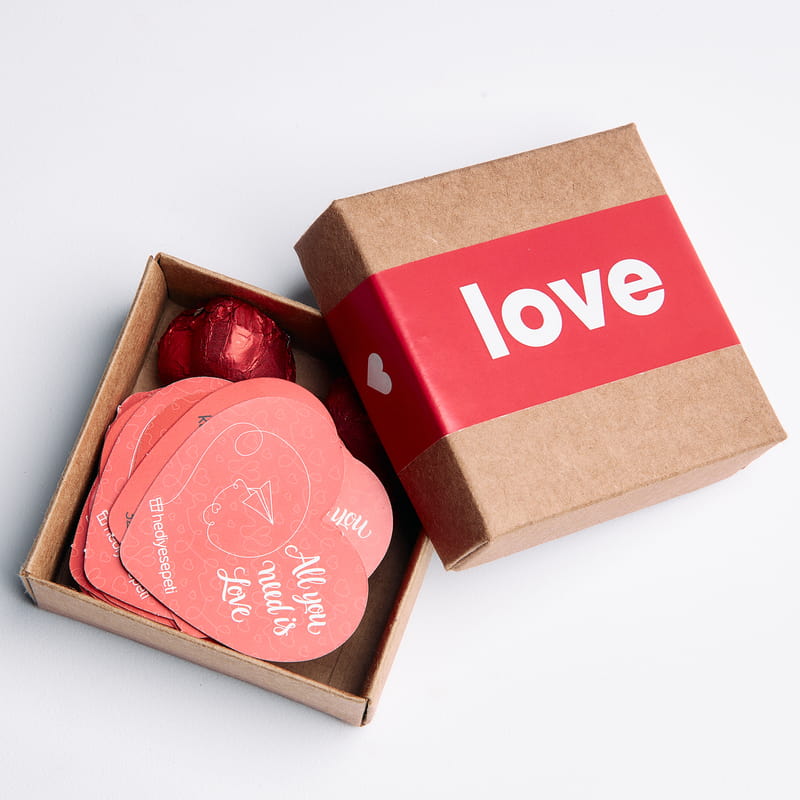 Seni Seviyorum Çünkü Mesaj Kartları