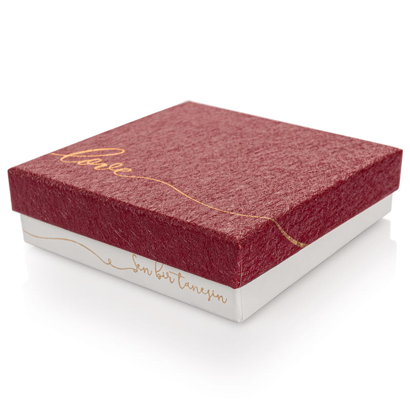 Sevgiliye Hediye Rose Gümüş Kolye