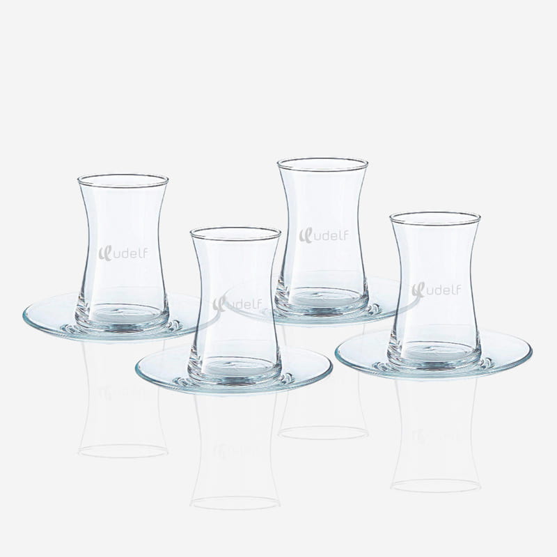 Şirketlere Özel Logo Baskılı Ofis Çay Bardağı Seti