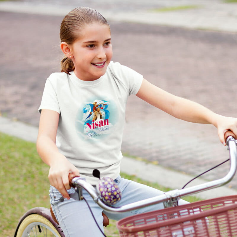23 Nisan Ulusal Egemenlik ve Çocuk Bayramı Tasarımlı Tişört