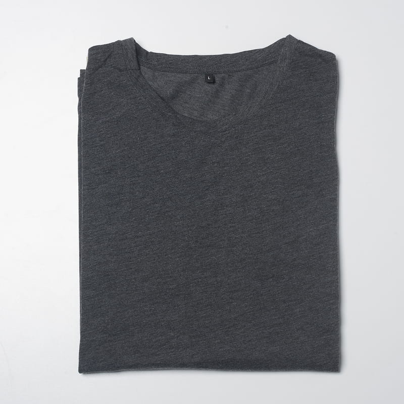 3'lü Erkek Tişört Seti - %100 Pamuk - Laciver - Gri - Füme Set