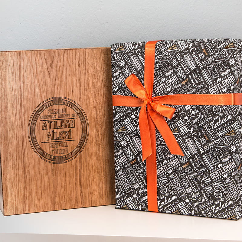 Aile İsmine Özel Louisville Viski Seti