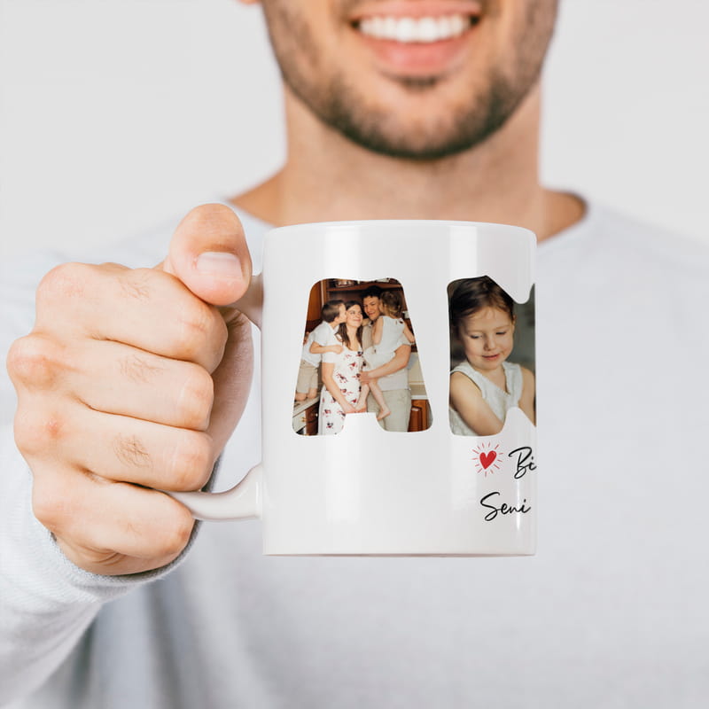 ANNE Fotoğraflı Kupa Bardak