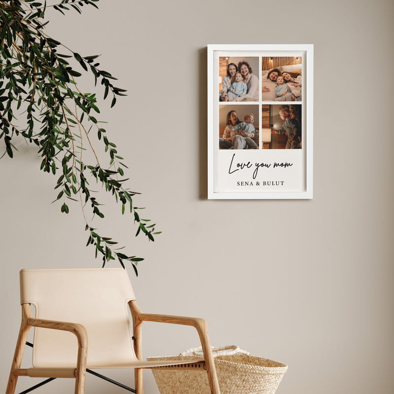 Annem ile Anılarımız İsimli Fotoğraf Çerçevesi - 20x30